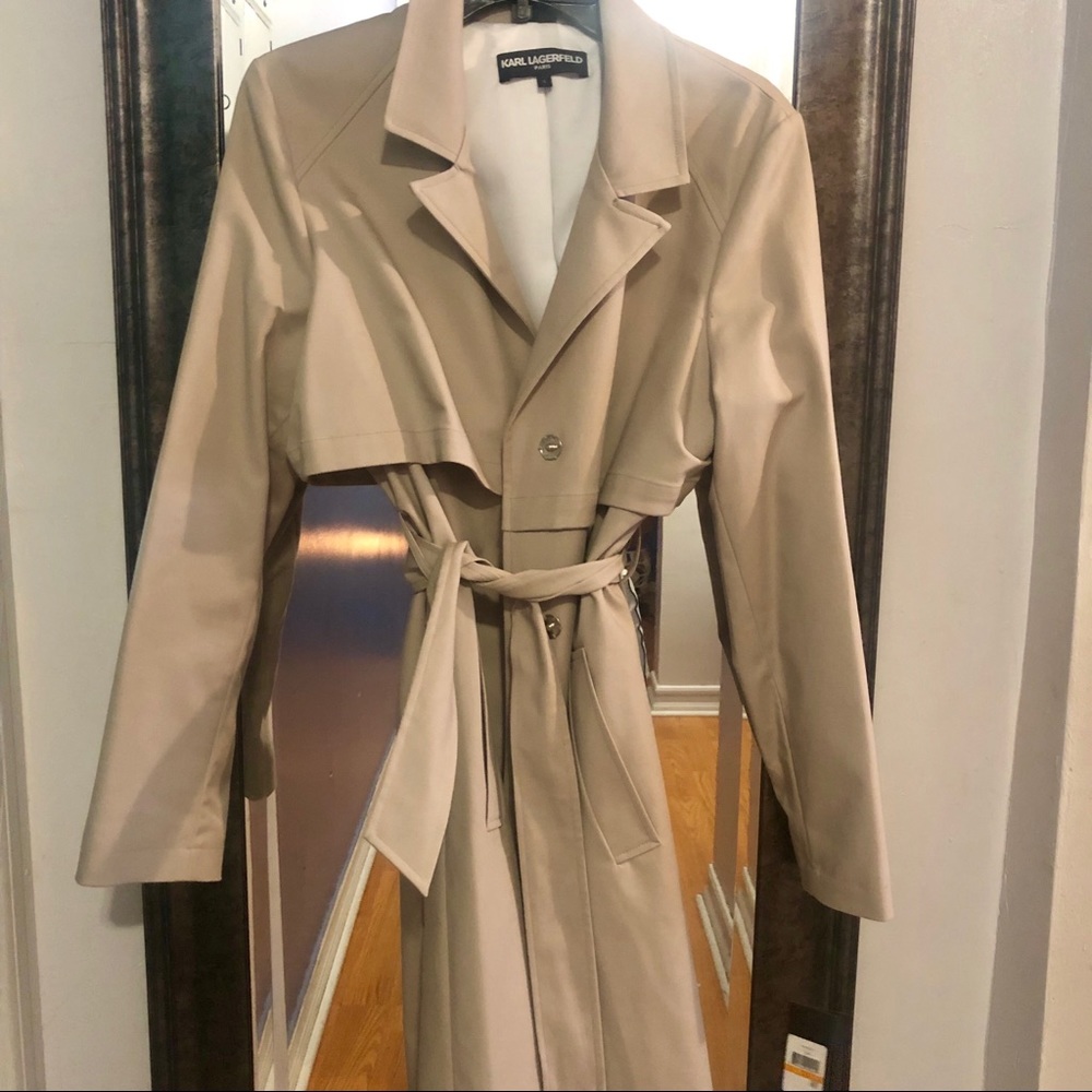 Long Tan Trench Coat